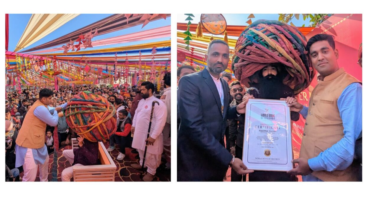 Bikaner International Camel Festival organized by Rajasthan Tourism Tourist Reception Center gets included in World Book of Records