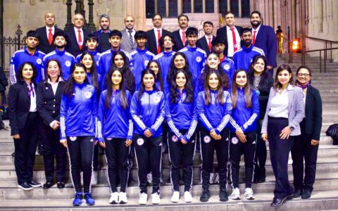 Kho-Kho players and coaches of England