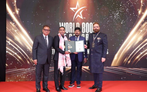 Ashok Kumar Included in World Book of Records for Diamond Portrait Art
