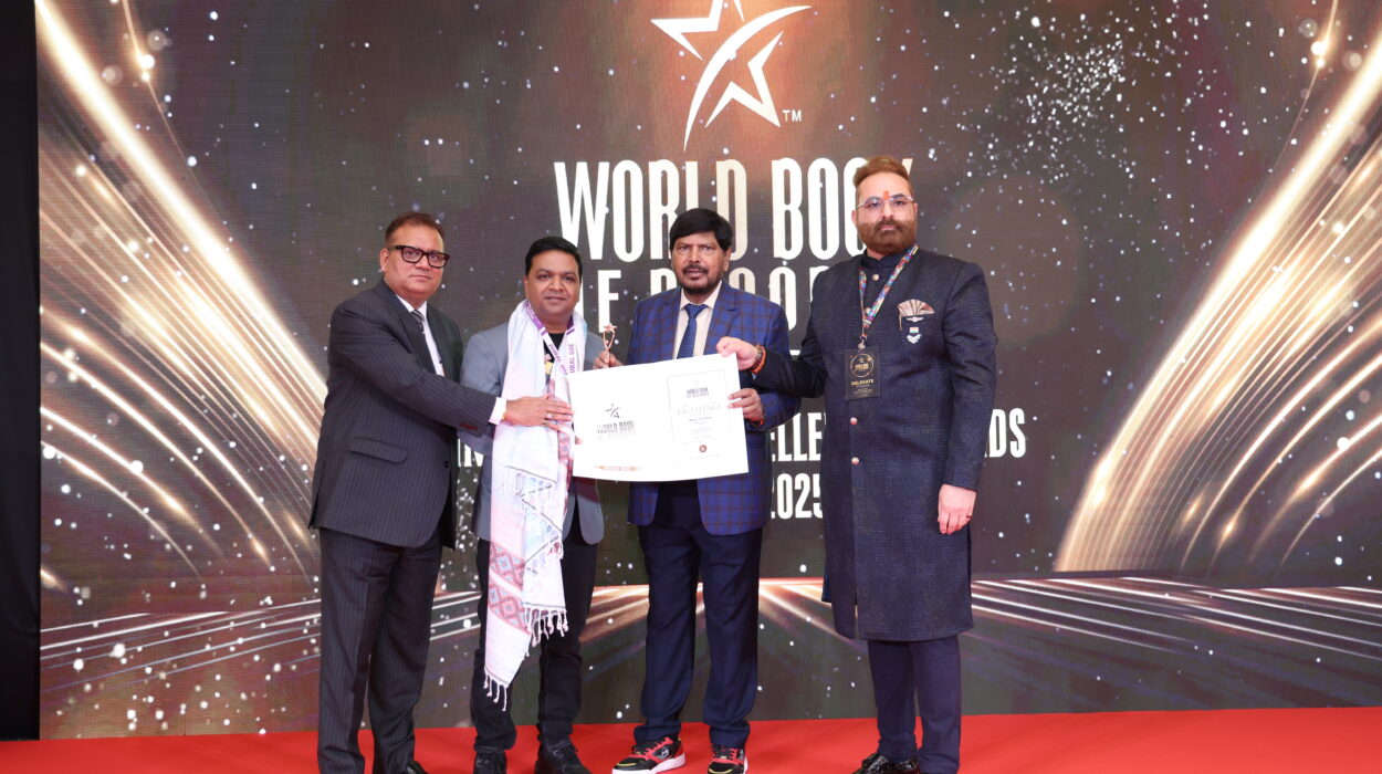 Mayur Chauhan Honoured with World Book of Records Excellence Certificate in Dubai