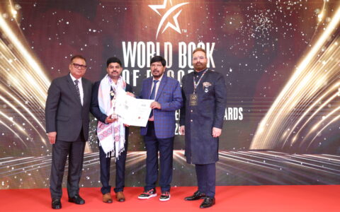 Chitlur Ramesh Goud Honoured with World Book of Records Excellence Certificate in Dubai