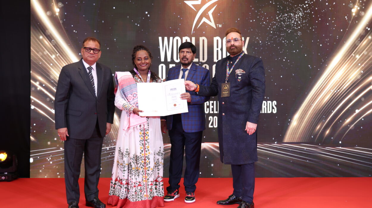 Hana Hailu Honoured with World Book of Records Excellence Certificate in Dubai