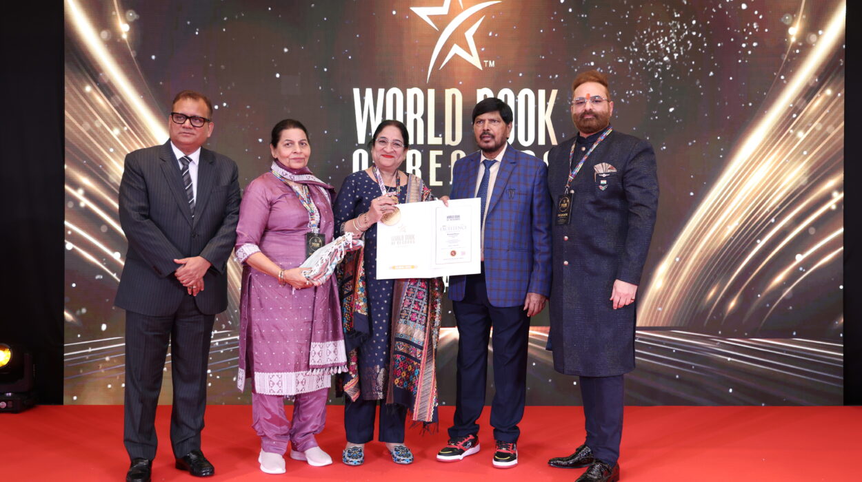 Kawal Kaur Honoured with World Book of Records Excellence Certificate in Dubai