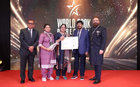 Kawal Kaur Honoured with World Book of Records Excellence Certificate in Dubai