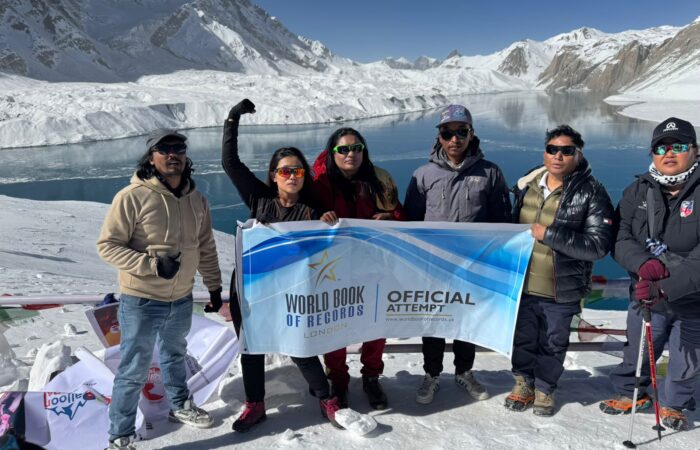 Manang, Nepal: In a remarkable feat of endurance, sportsmanship, and determination, the Nepal Women’s Wrestling Foundation successfully staged wrestling bouts at Tilicho Lake, the world’s highest-altitude lake, marking a historic moment in global sports history and setting a benchmark for recognition by the World Book of Records.