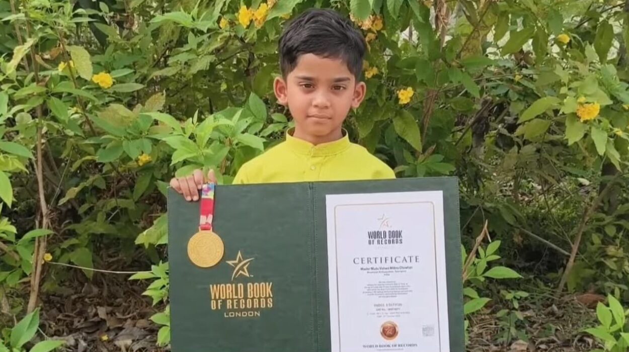 Young Environmentalist Vishwa Mithra Chowhan