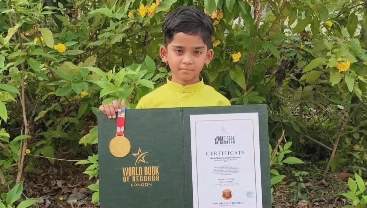 Young Environmentalist Vishwa Mithra Chowhan