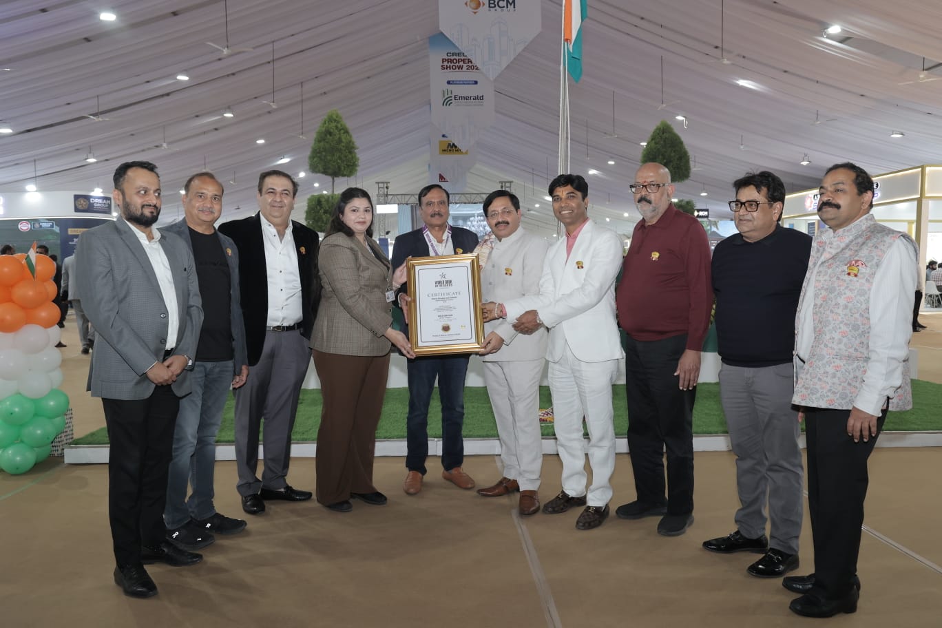 Dainik Bhaskar and CREDAI Property Show 2026 Achieves World Book of Records Recognition