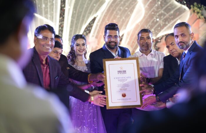 Kirodiwal Builders & Developers Pvt. Ltd. included in World Book of Records UK for Record Paver Tile Installation