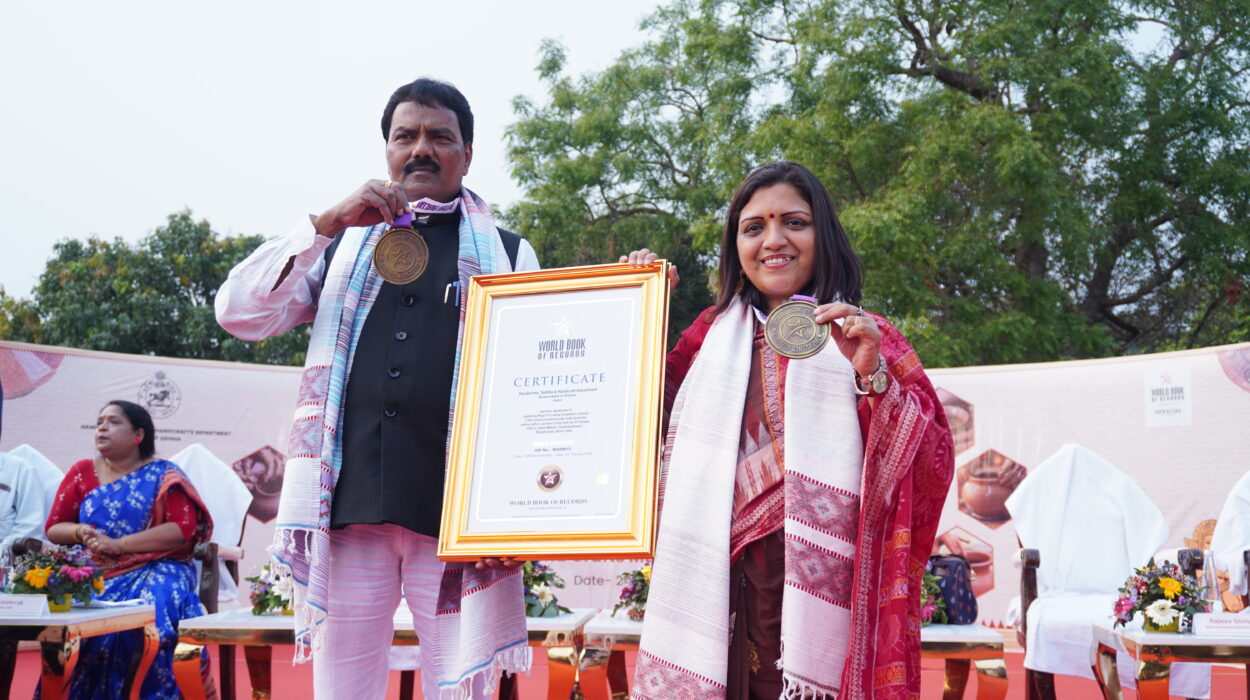 Handlooms, Textiles and Handicrafts Department, Government of Odisha Enters World Book of Records UK with Mega Terracotta Competition