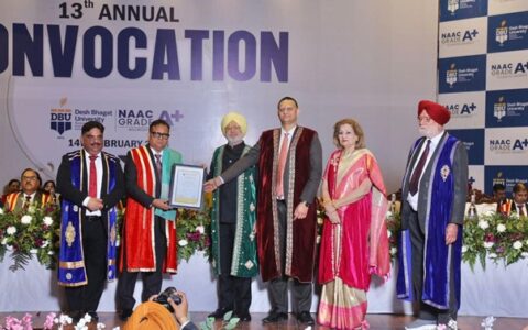 Santosh Shukla CEO, World Book of Records Conferred Doctorate Degree by Desh Bhagat University