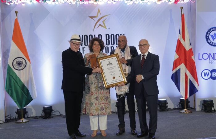 Lt. Col. Dharamdatt Goel Creates History, Enters World Book of Records UK