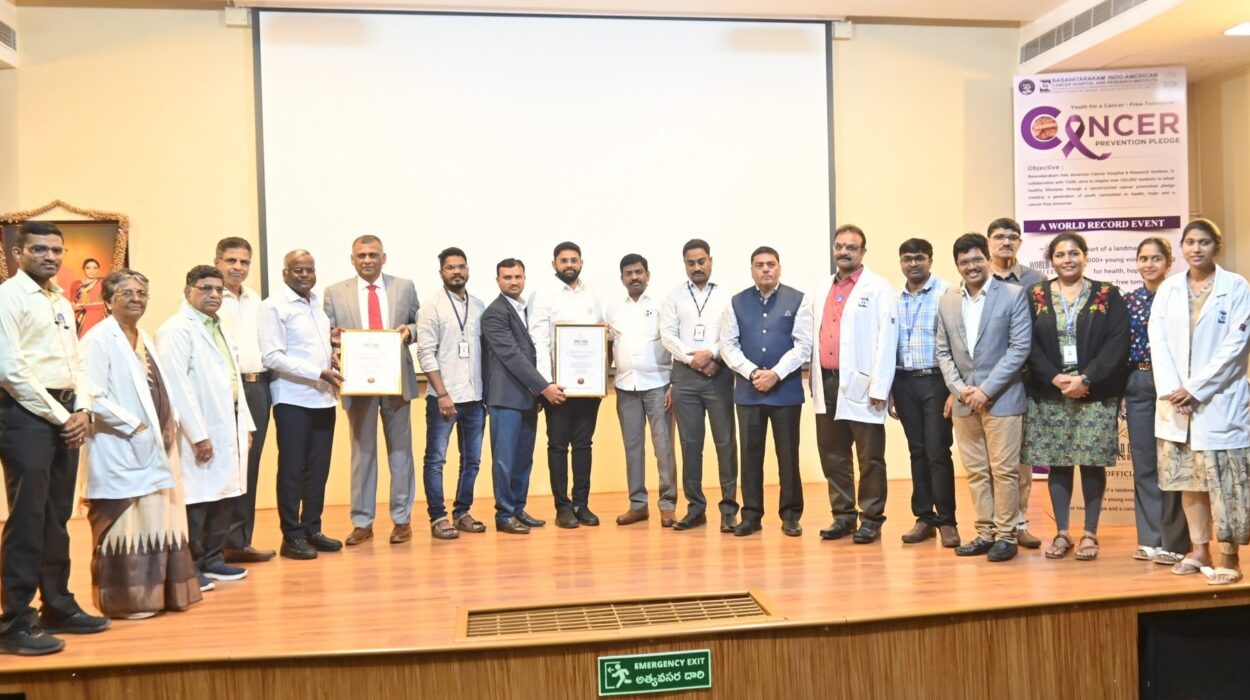 Over 2 Lakh Students Join Record-Breaking Cancer Awareness Pledge in Telangana