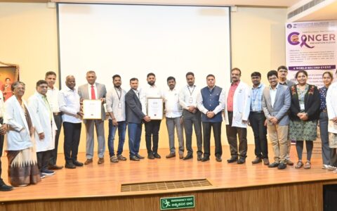Over 2 Lakh Students Join Record-Breaking Cancer Awareness Pledge in Telangana