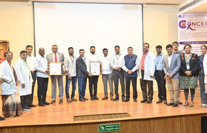 Over 2 Lakh Students Join Record-Breaking Cancer Awareness Pledge in Telangana