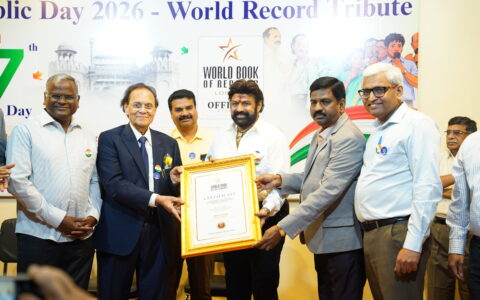 Laryngectomy Survivors set World Record with National Anthem Recital in Hyderabad