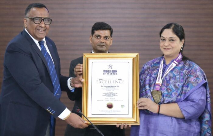 Dr. Soumya Mishra, IPS, Director General of Prisons & Correctional Services, Telangana, Hyderabad