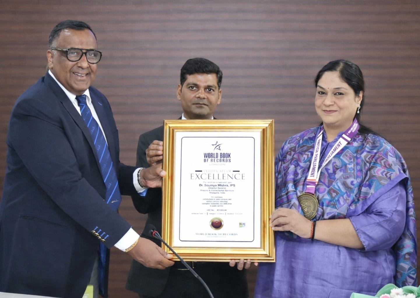 Dr. Soumya Mishra, IPS, Director General of Prisons & Correctional Services, Telangana, Hyderabad