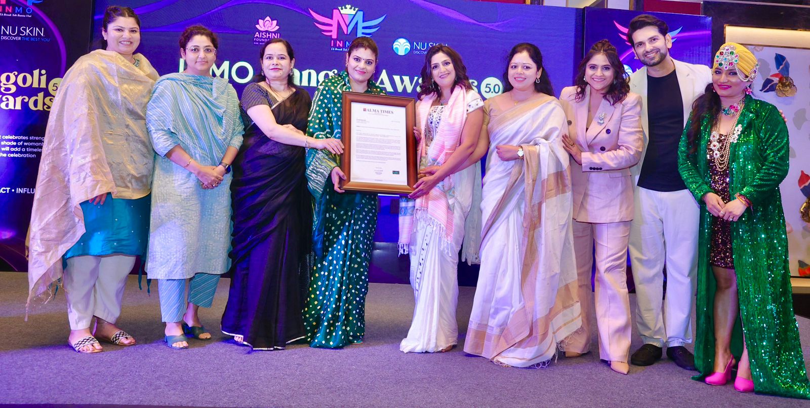 INMO Rangoli 5.0 Awards Celebrate Women Empowerment in Indore