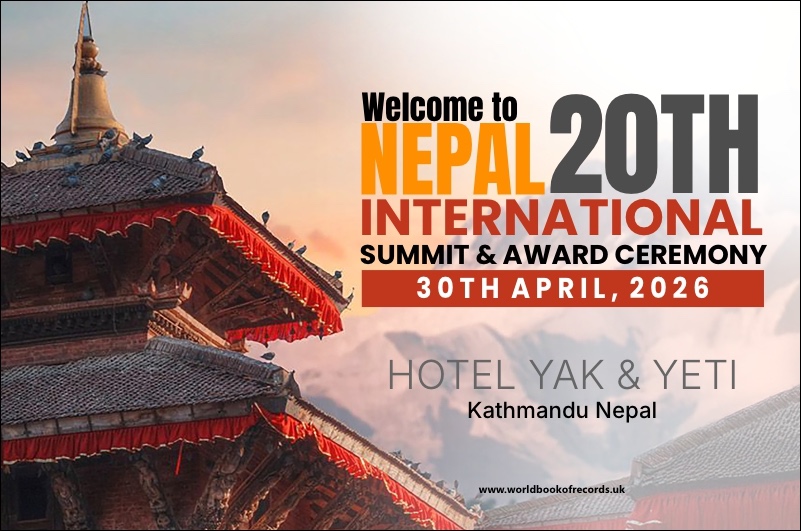 World Book Of Records Announces 20th International Summit & Award Ceremony In Nepal