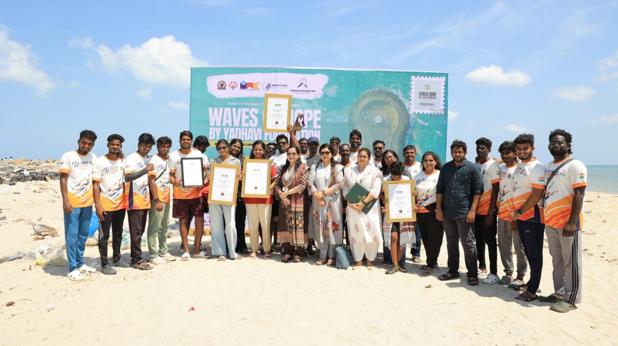 Four Children with Autism Create History with 60-Km International Sea Swim