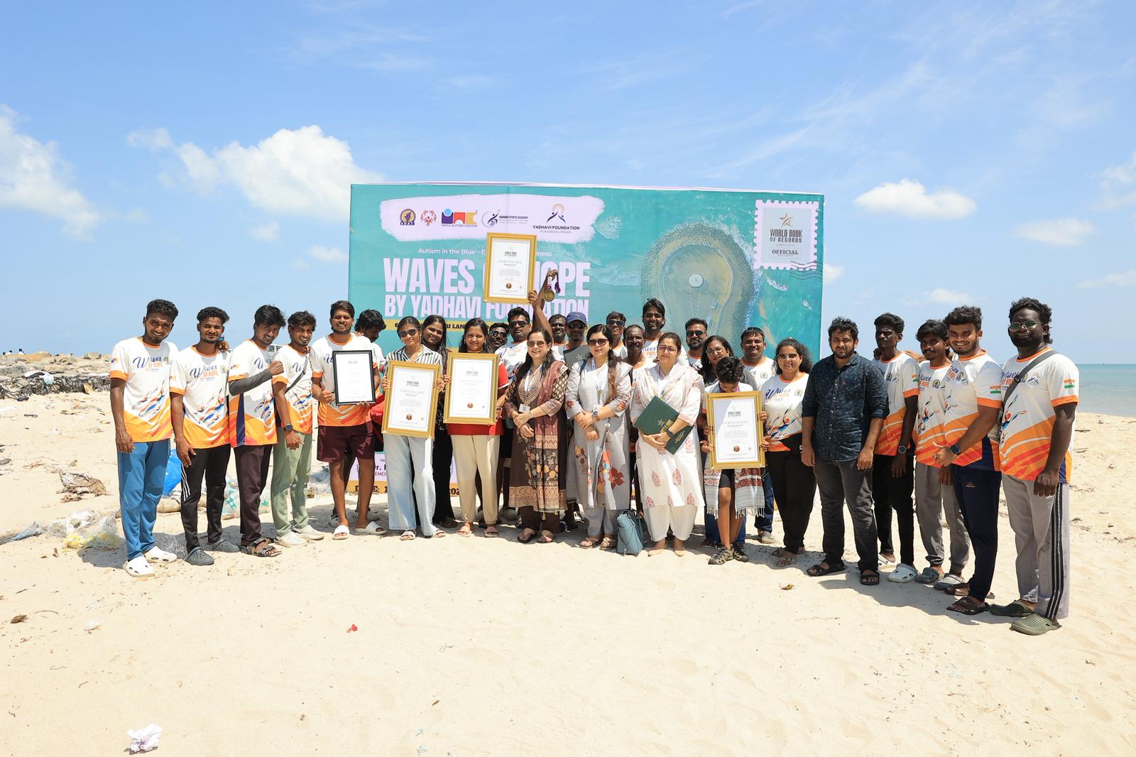 Four Children with Autism Create History with 60-Km International Sea Swim