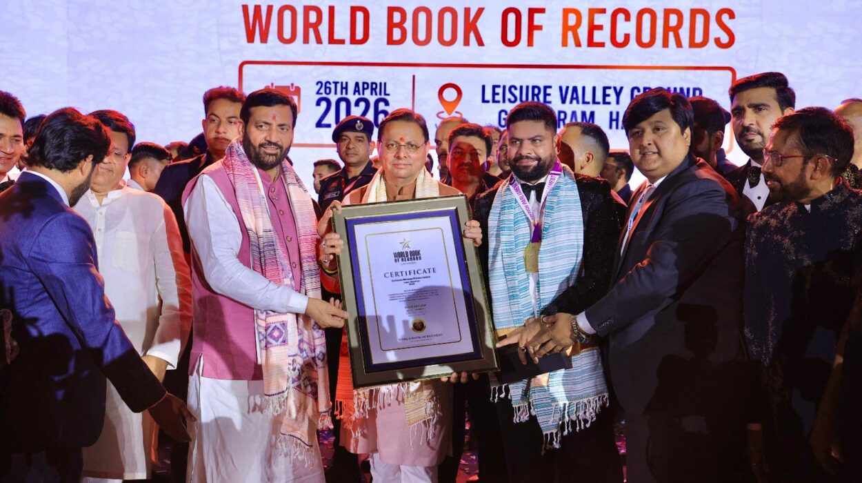 Massive Hanuman Chalisa Recitation in Gurugram Sets World Record
