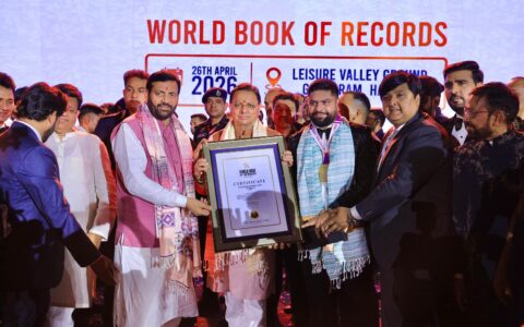 Massive Hanuman Chalisa Recitation in Gurugram Sets World Record