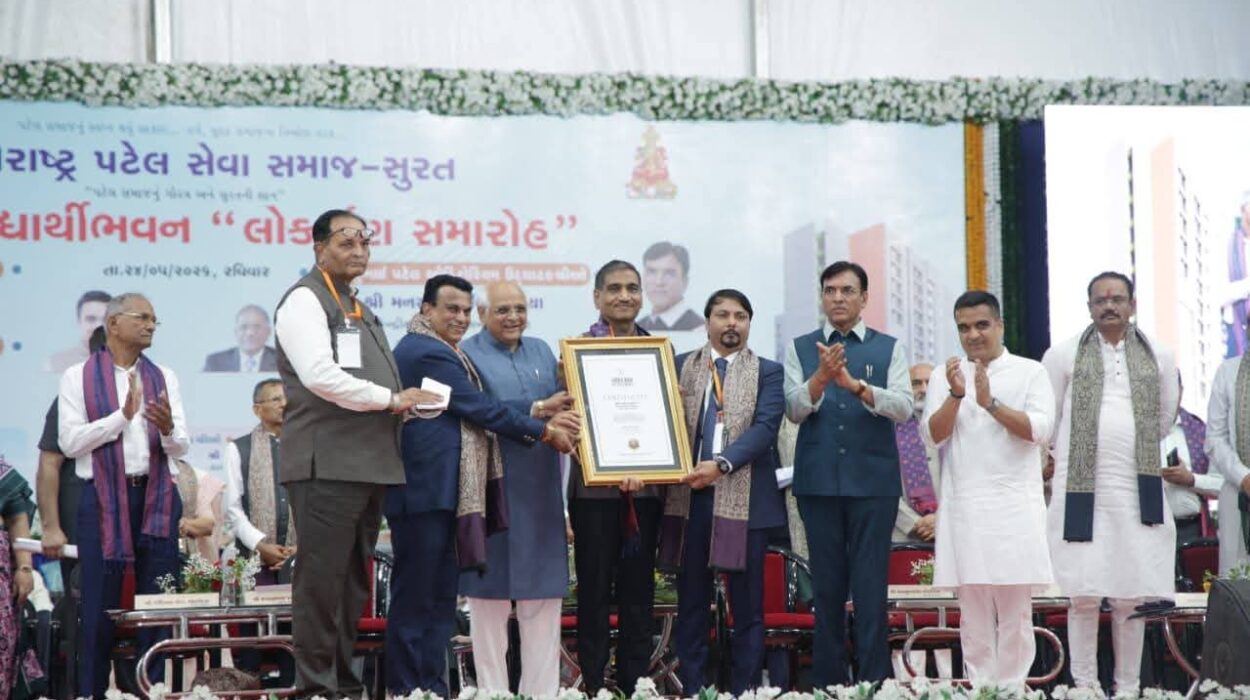 Shri Saurashtra Patel Seva Samaj included in World Book of Records for conducting 160 motivational Thursday sessions
