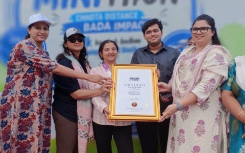 Red FM included in World Book of Records for organizing ‘Minithon – Smallest Walk in the World with Big Impact’