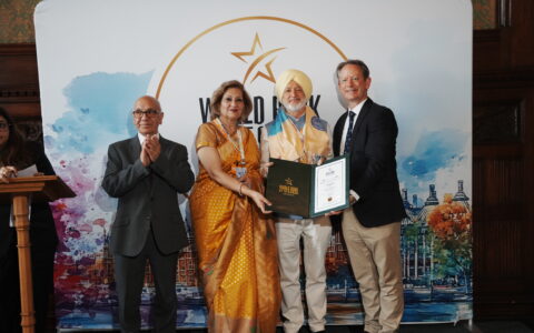 Dr. Zora Singh honoured at World Book of Records 10th Summit and Award Ceremony at UK Parliament