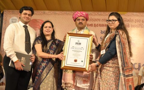 Kachchh MP Vinod Chavda included in World Book of Records for Highest Number of Social Media Posts uploaded