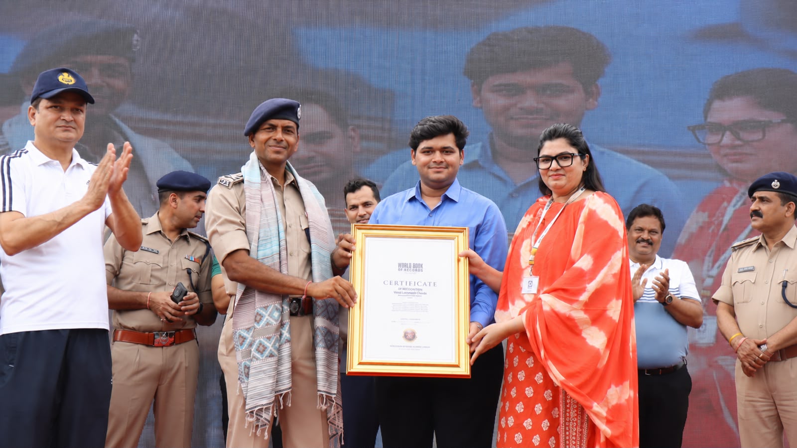 Indore Police Commissionerate Breaks Its Own World Record, Creates a New Milestone