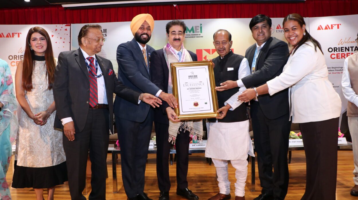 Dr. Sandeep Marwah included in World Book of Records for Contribution to Film and Cultural Tourism