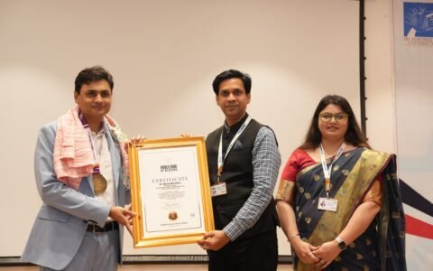 Dr. Mahak Bhandari included in World Book of Records for Transcontinental Tele-Robotic Surgery Milestone